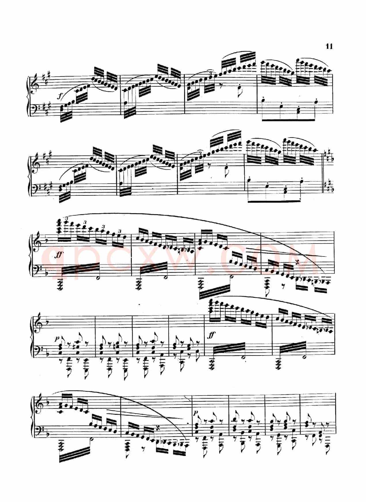 Variations on Yankee Doodle from Miscellenies Op.93(扬基嘟得主题变奏曲)