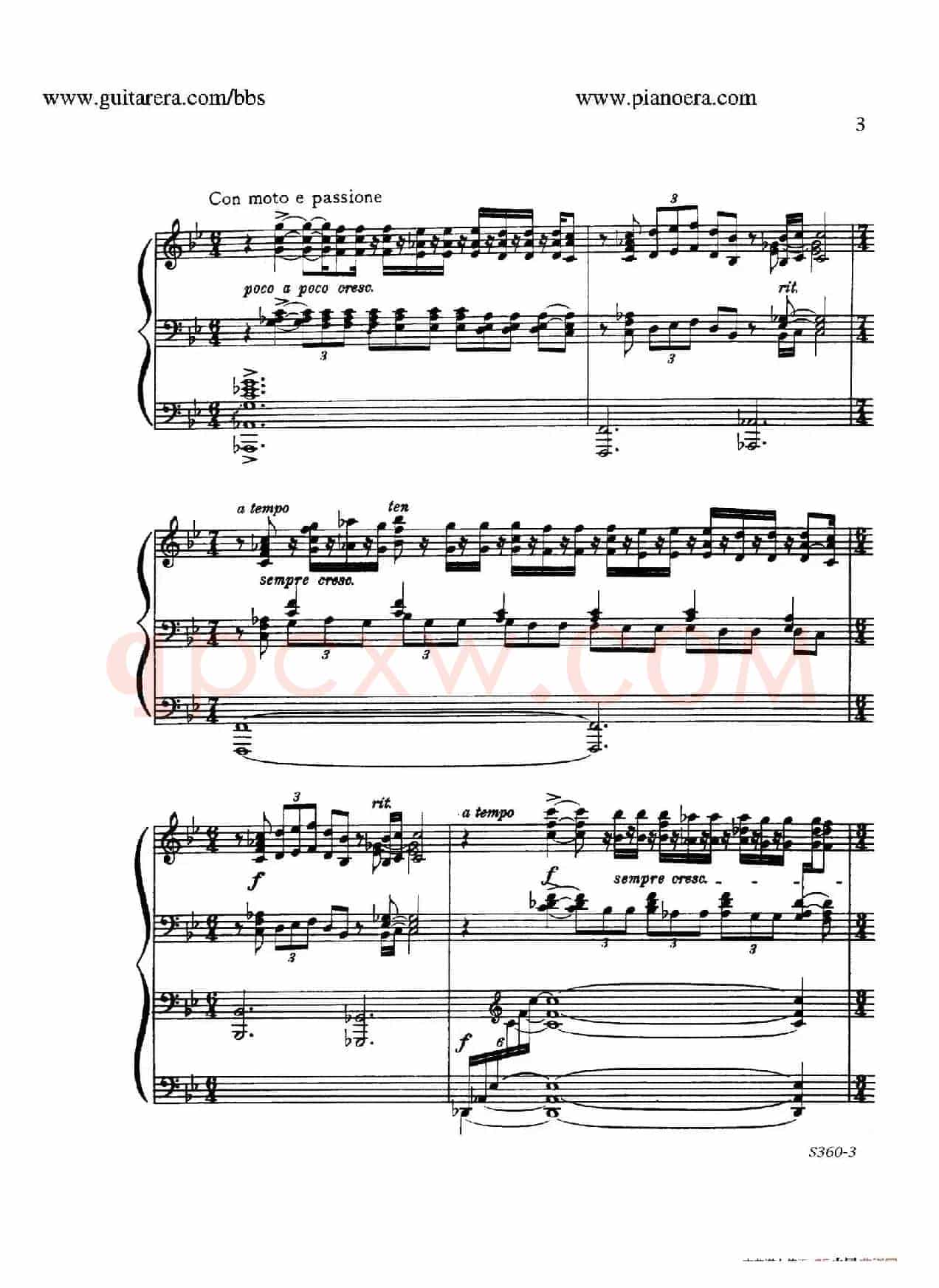Fourth Piano Sonata S.360(第四钢琴奏鸣曲)