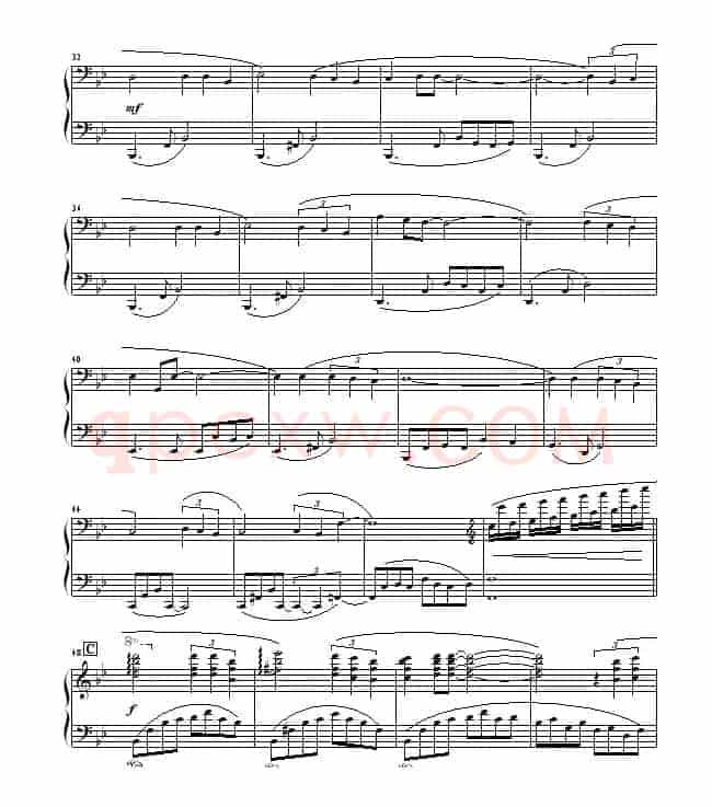 听海（涂惠源作曲、理查钮记谱）