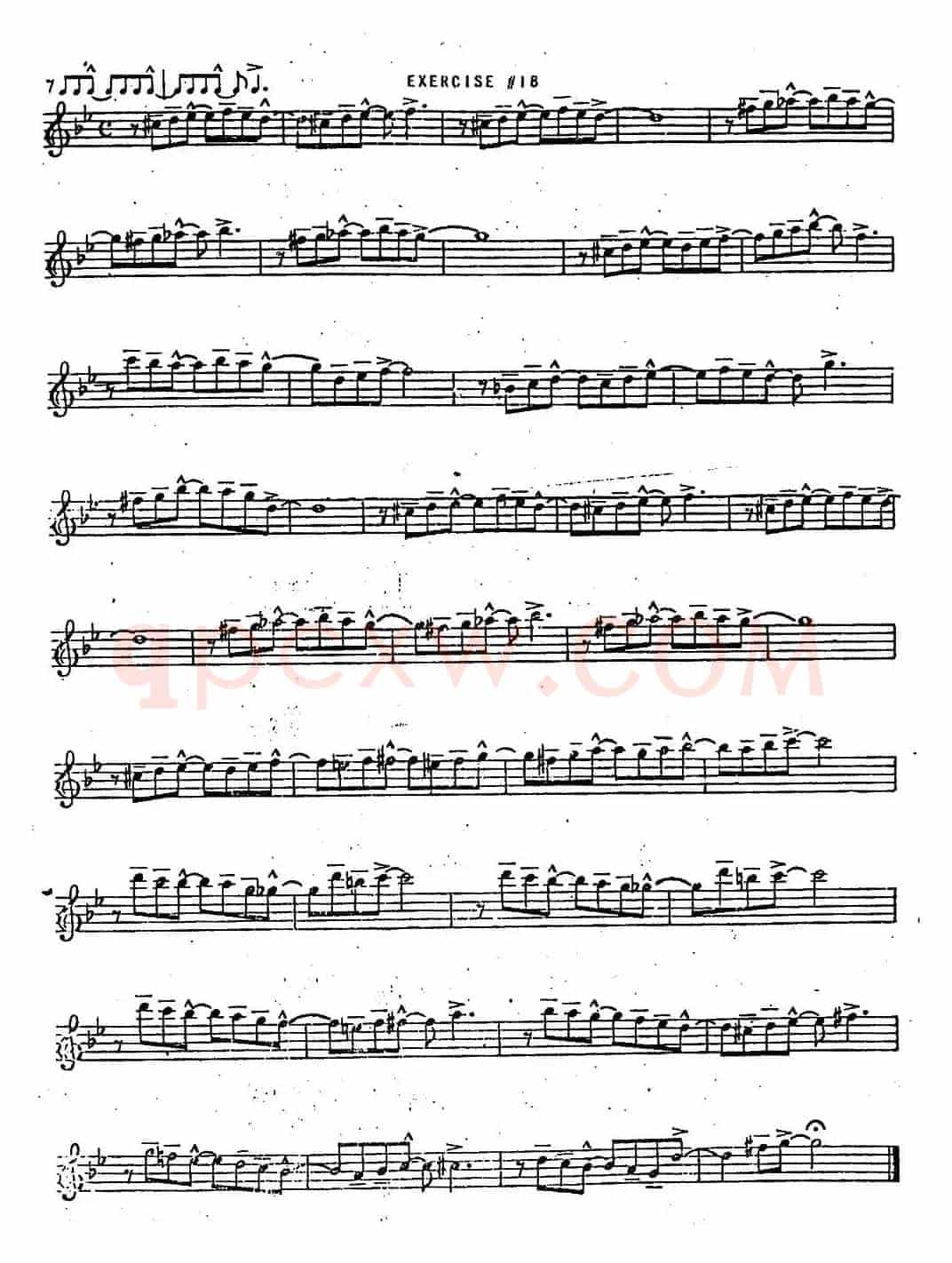 Intermediate Jazz Conception by Lennie Niehaus（20 Jazz Exercises）