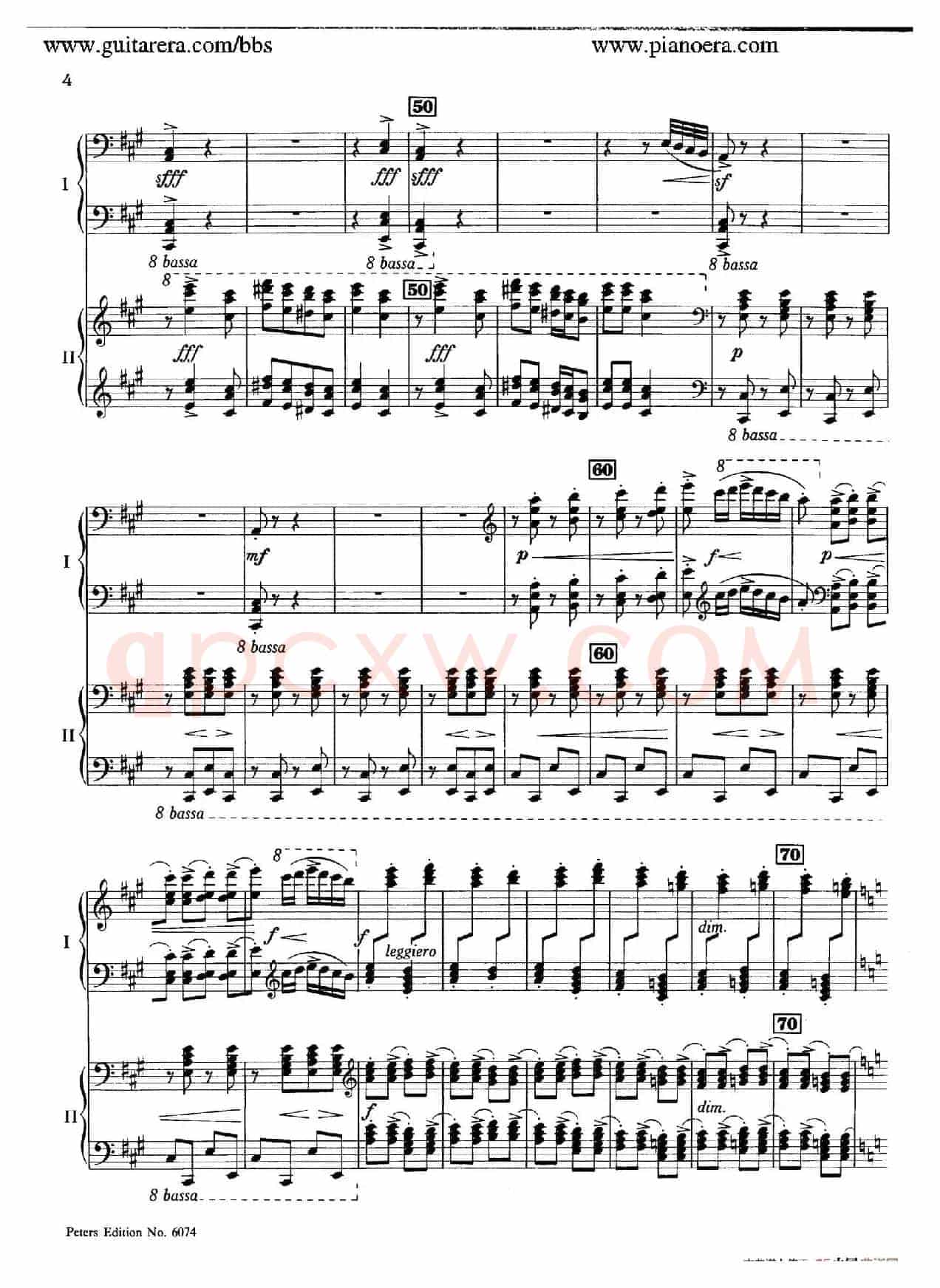 Rondo in D Major Op.87a（D大调回旋曲·双钢琴）