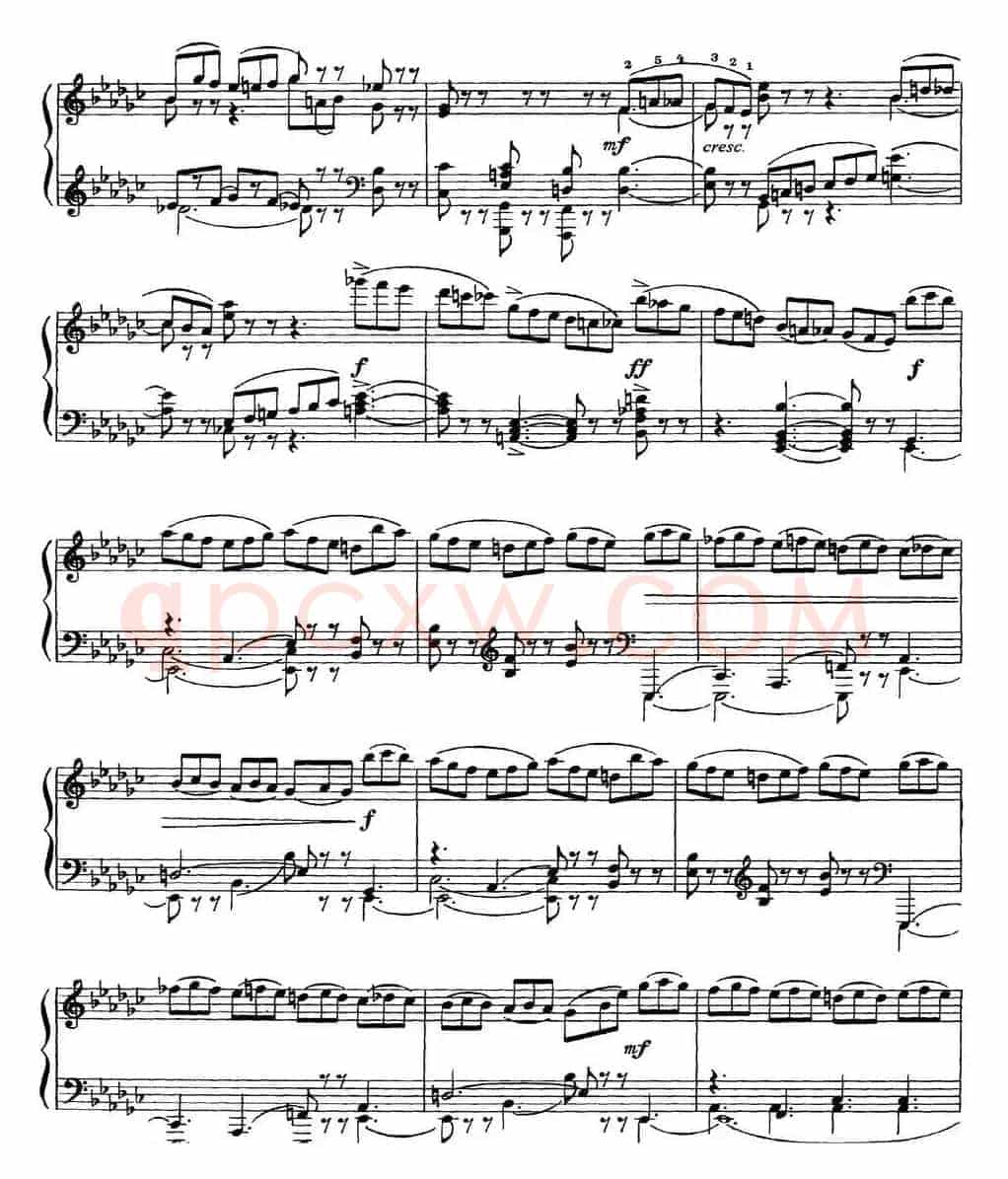 柴可夫斯基18首钢琴小品Op.72(10.Scherzo-fantaisie)