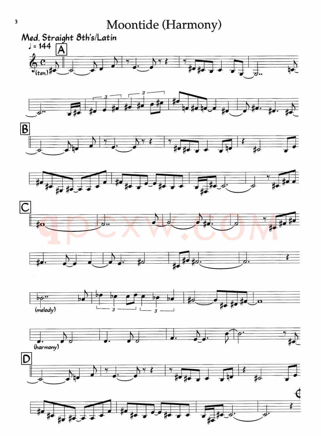  Moontide（Harmony）（爵士钢琴曲）