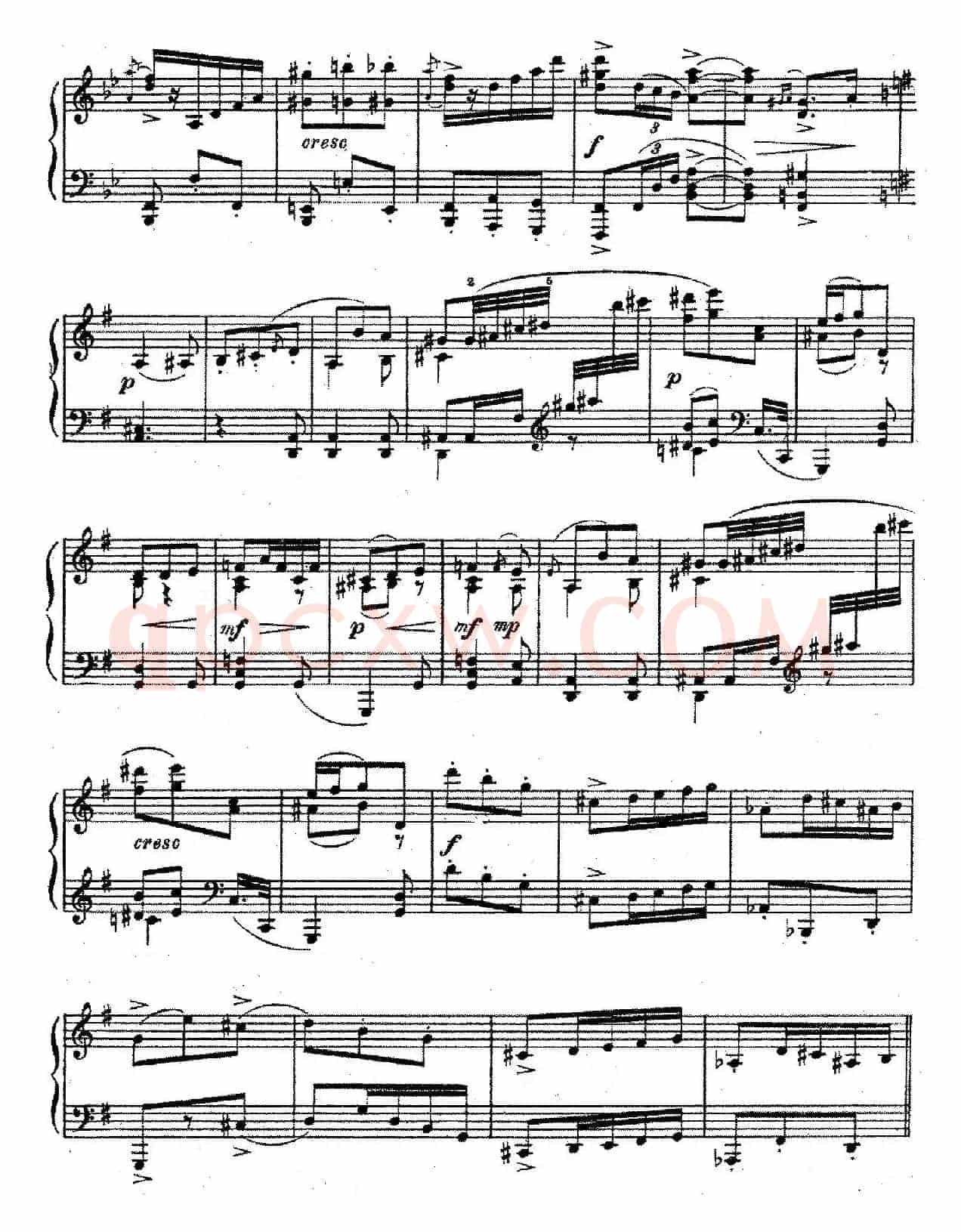 Ten Pieces from Cinderella Op.97（10首小品 - 选自舞剧《灰姑娘》·7）