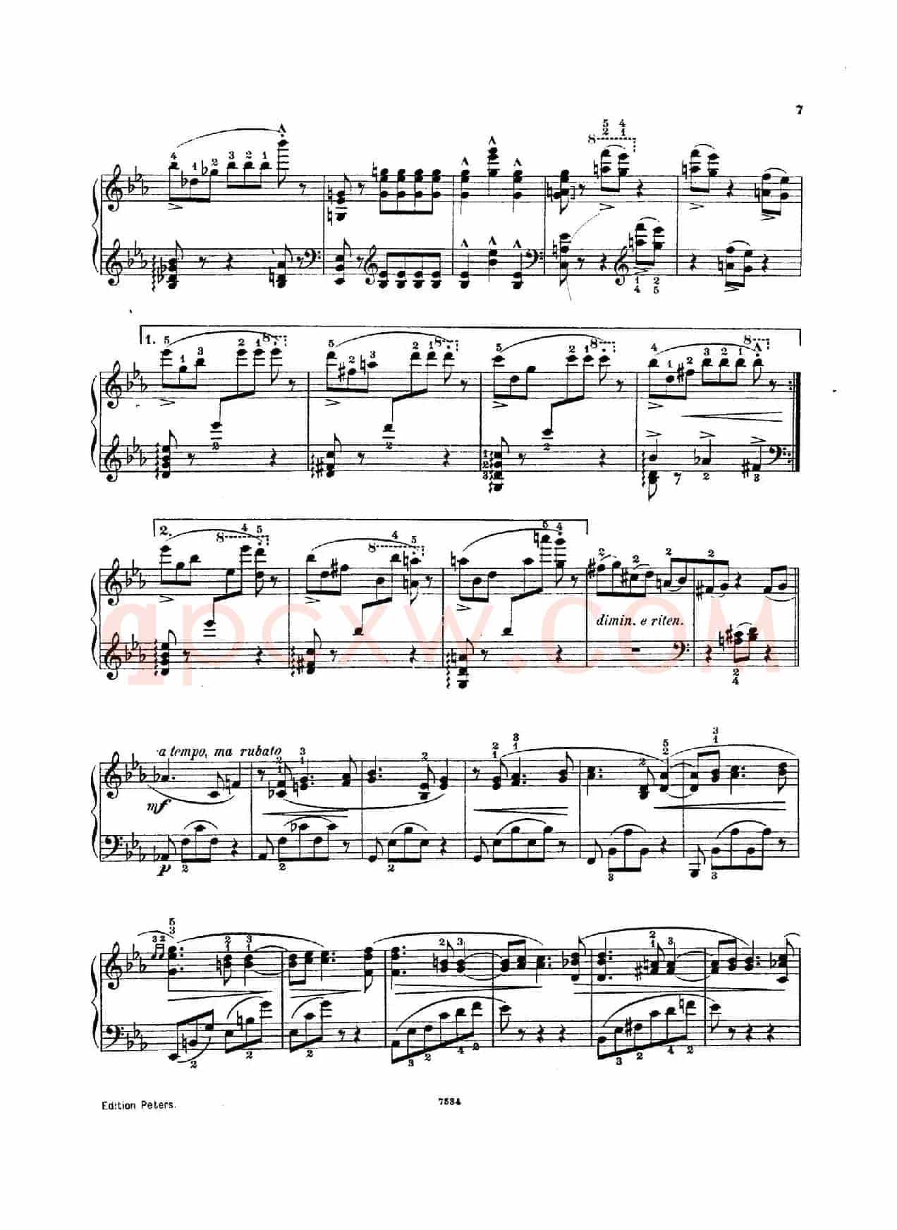 5 Valses Caprices（5首随想圆舞曲·第1集）