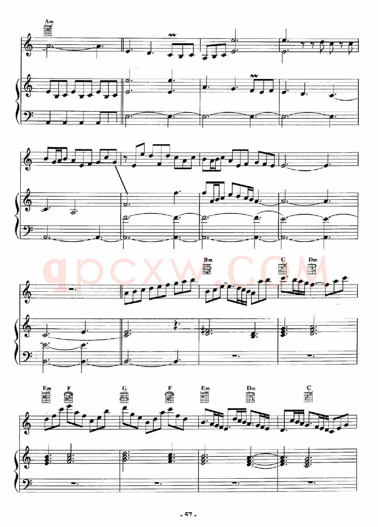 电影配乐大师莫瑞康最佳20首钢琴谱（Best of Ennio Morricone·16）