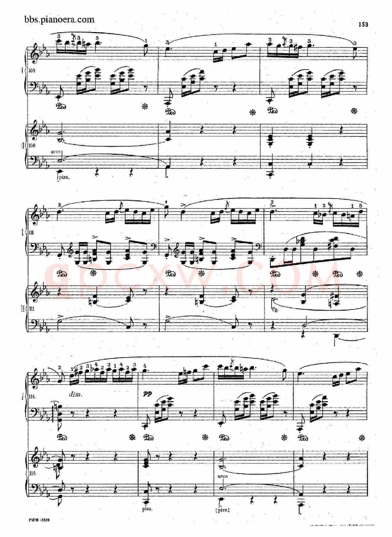Grande Polonaise Brilliante Preceded by an Andante Spianato Op.22(平静的行板与华丽的波兰舞曲·双钢琴版)