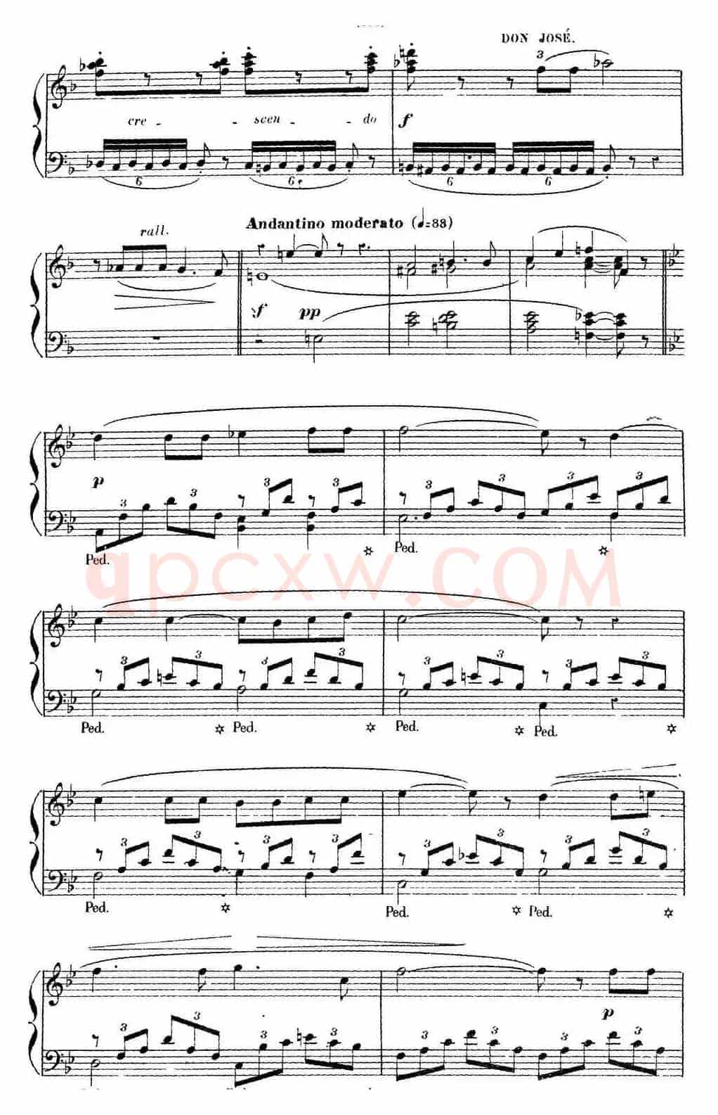 Carmen for Solo Piano（卡门全剧钢琴独奏版）（No.24）