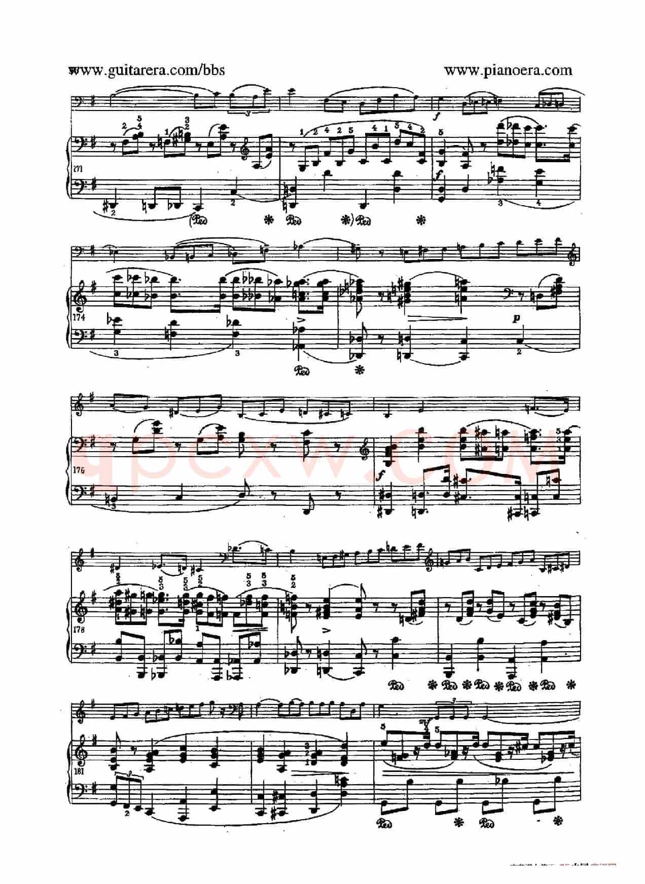 Sonata for Cello and Piano in g Minor Op.65(g小调大提琴奏鸣曲·大提琴+钢琴)