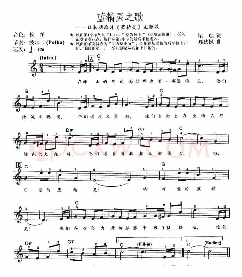 蓝精灵之歌（动画片《蓝精灵》主题歌 [弹唱版]）