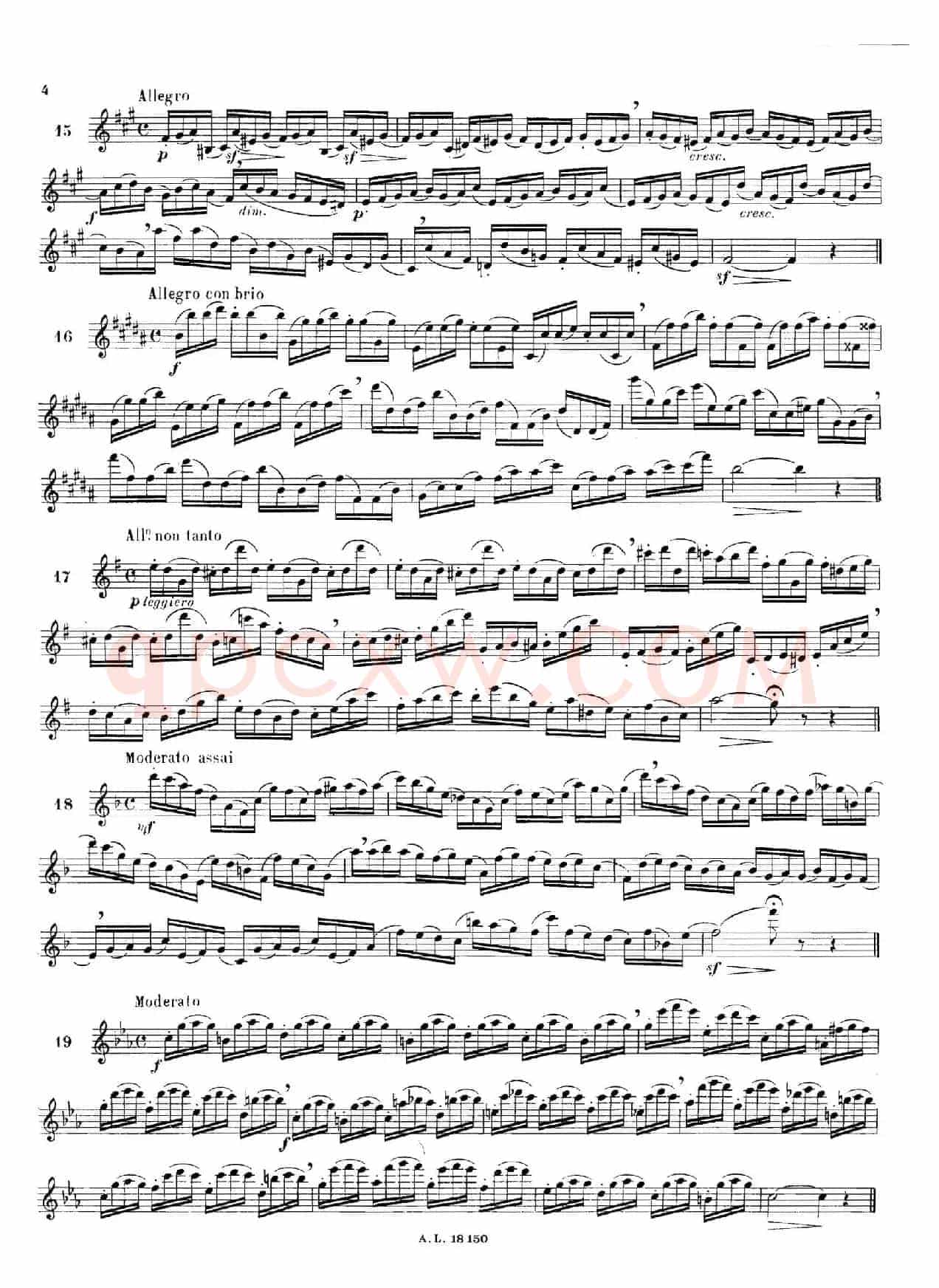 简易练习曲100首