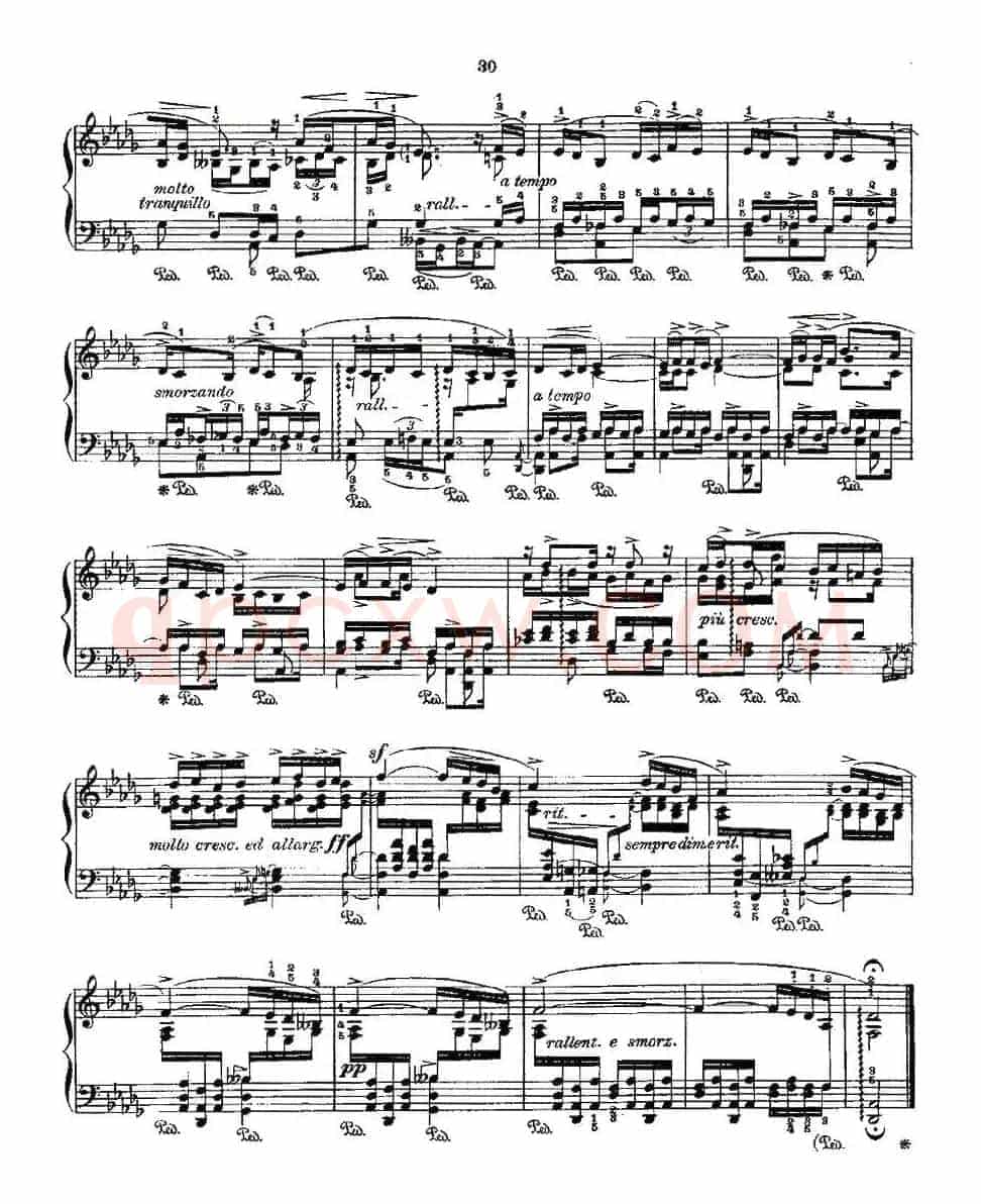 肖邦《练习曲》Fr.Chopin Op.10 No3