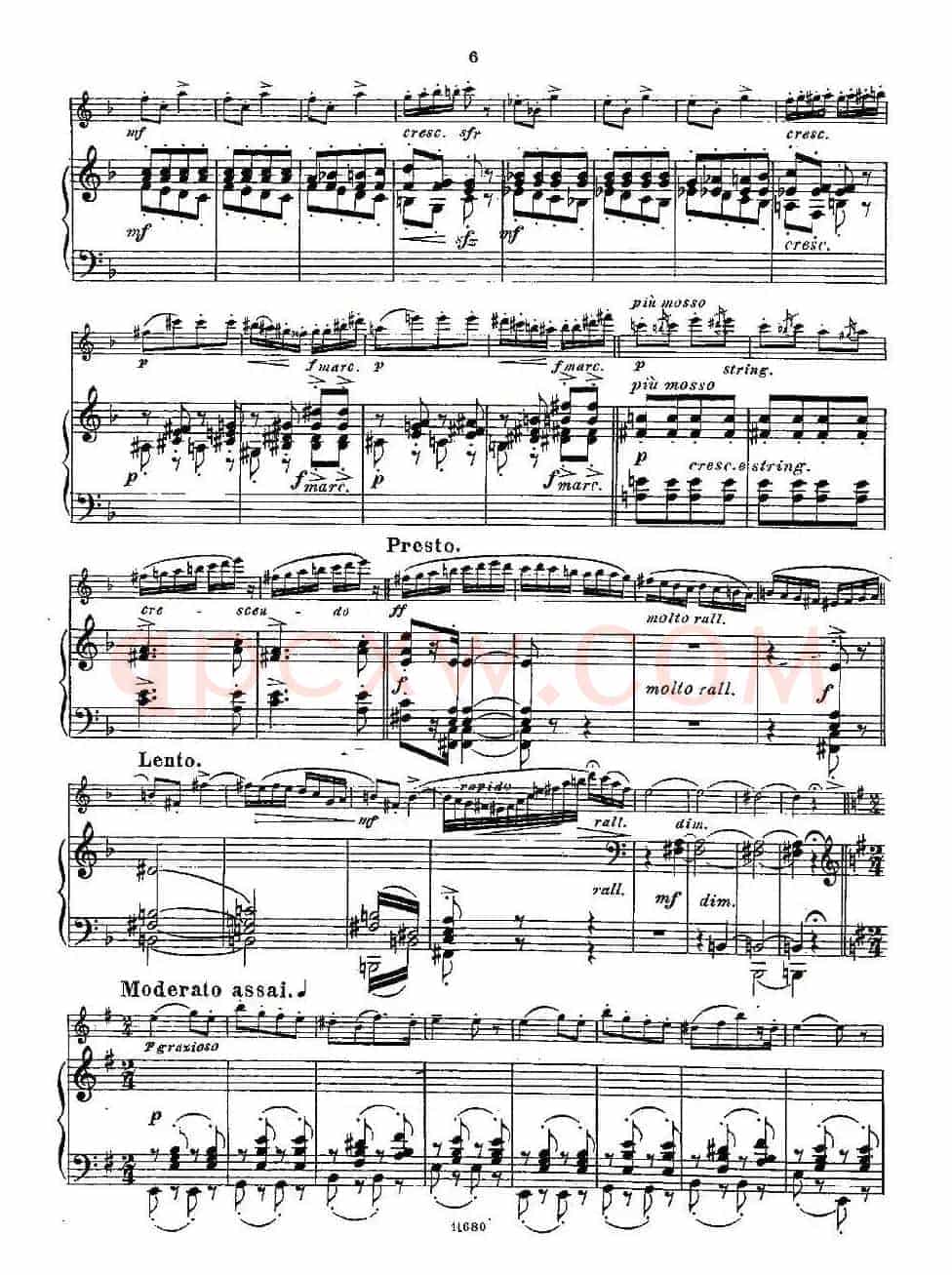 Fantaisies nationales. Op. 59, 3. （长笛+钢琴伴奏）