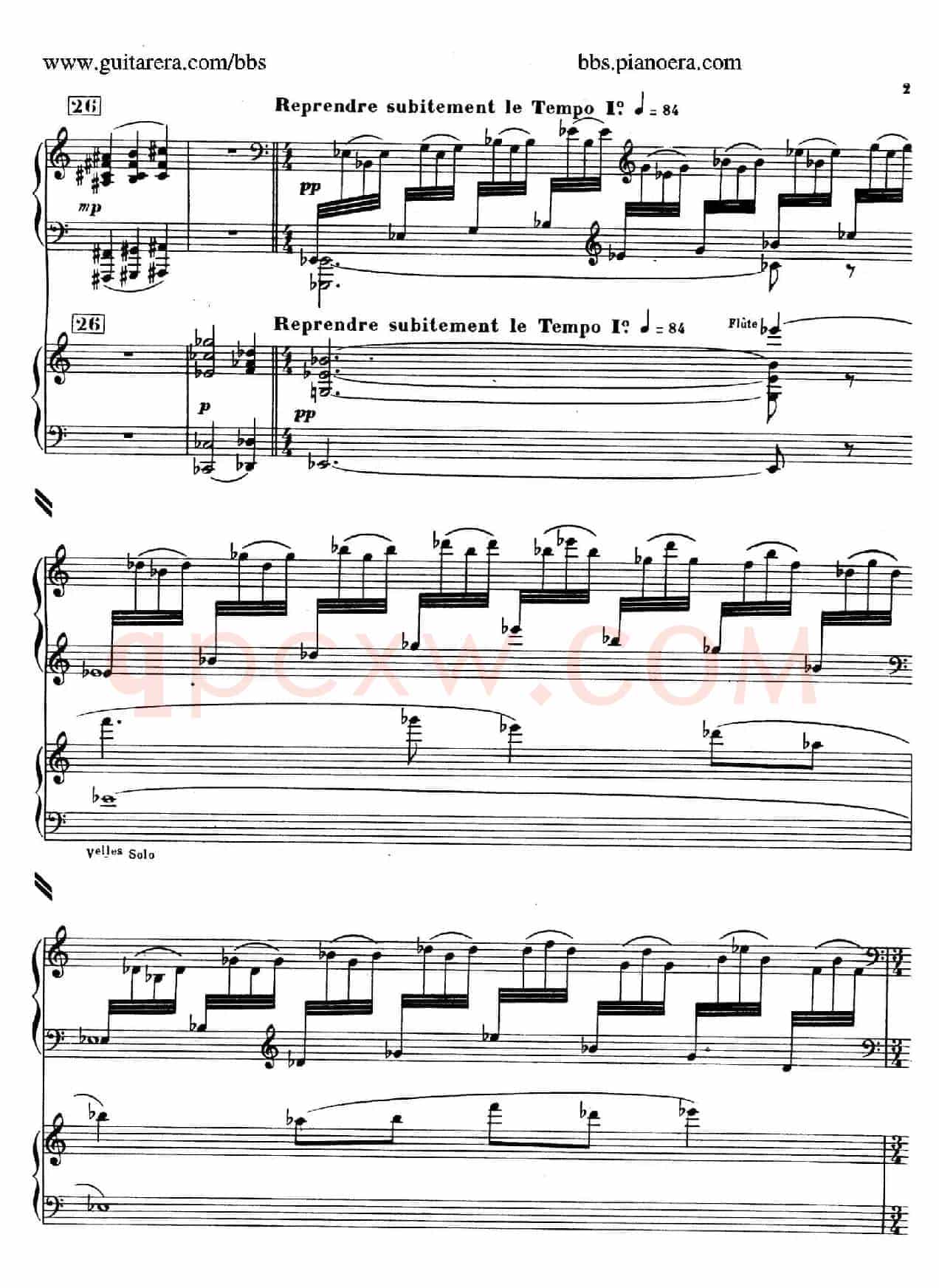 Piano Concerto in c-sharp Minor (升c小调钢琴协奏曲·第一乐章)