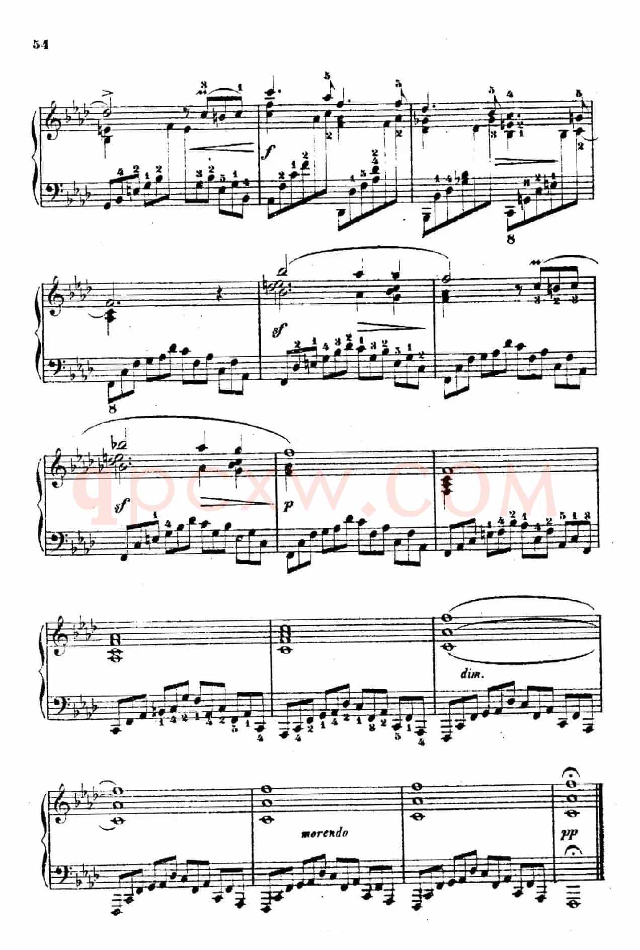 Douze Etudes de Salon Op.5(12首沙龙练习曲·10)