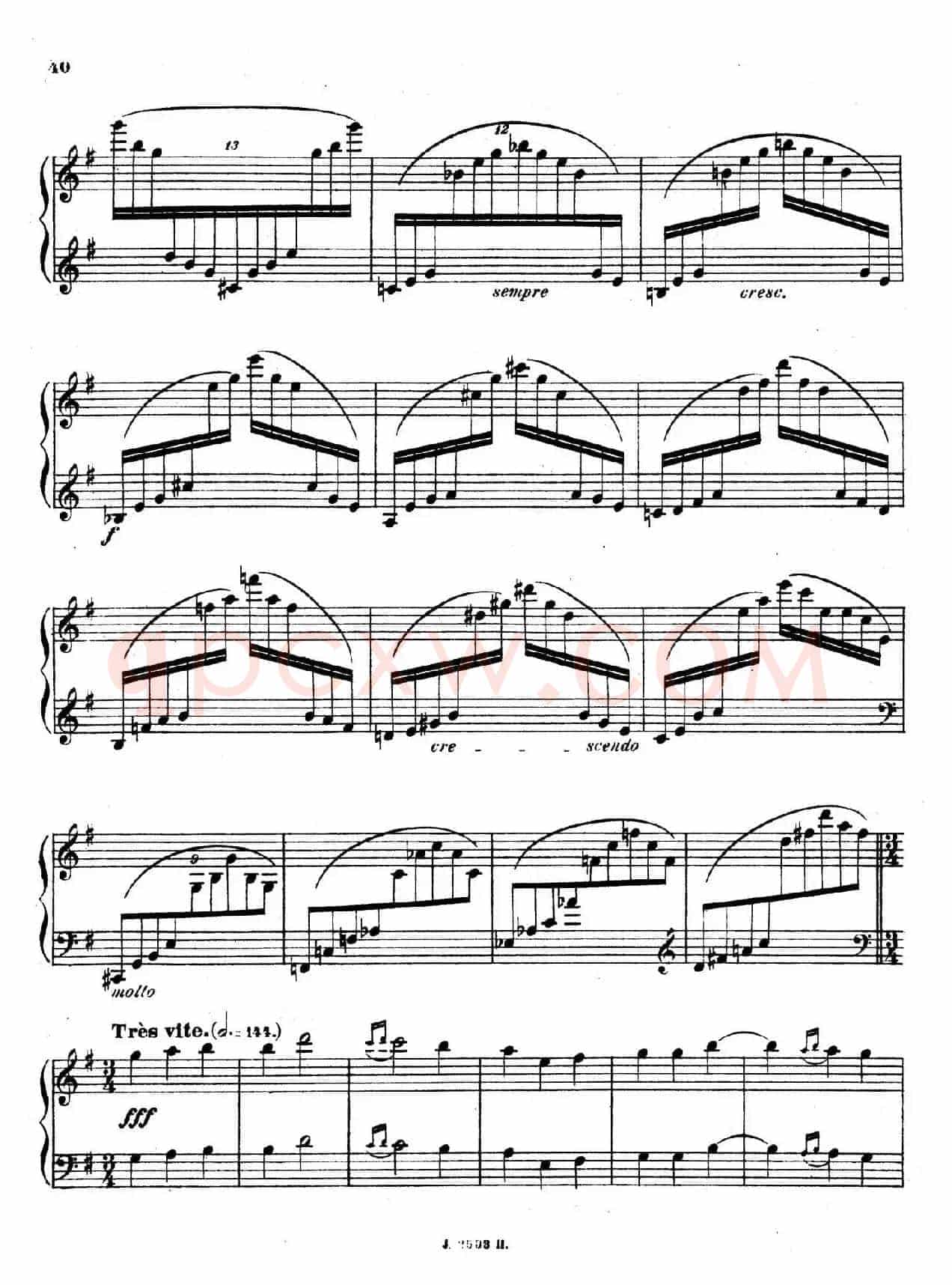 Symphony on a French Mountain Air Op.25(法国山歌交响曲·钢琴独奏·Ⅲ)