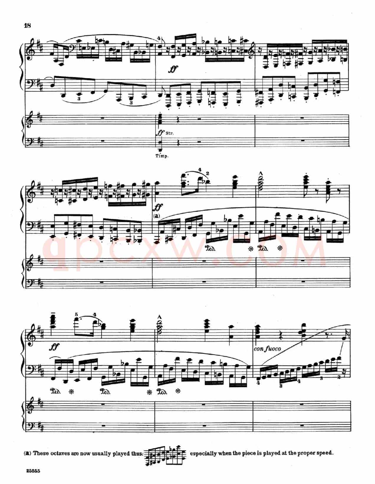 Capriccio Brillante in B Major Op.22(B大调华丽随想曲·双钢琴)