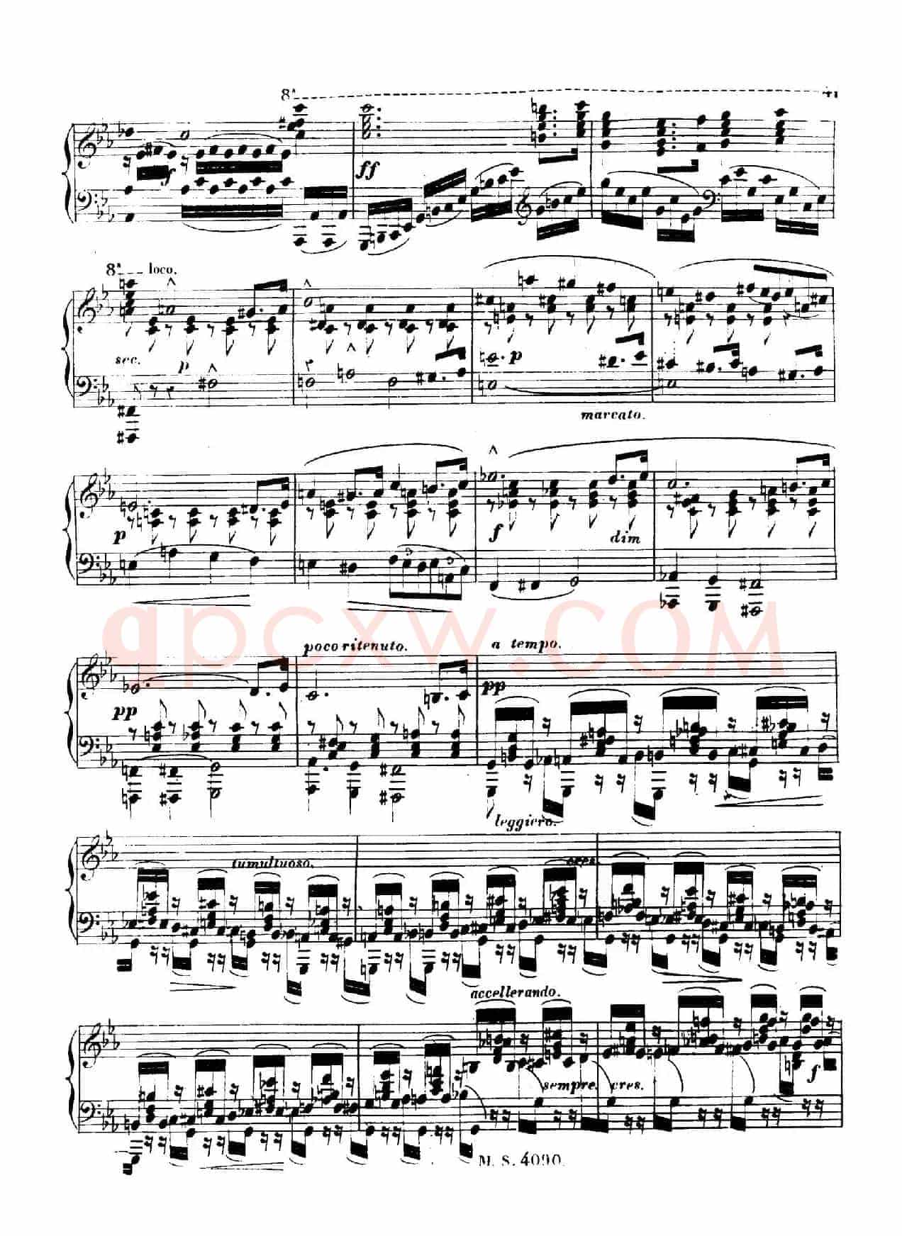 c小调钢琴奏鸣曲 （Piano Sonata in c Minor Op.56）