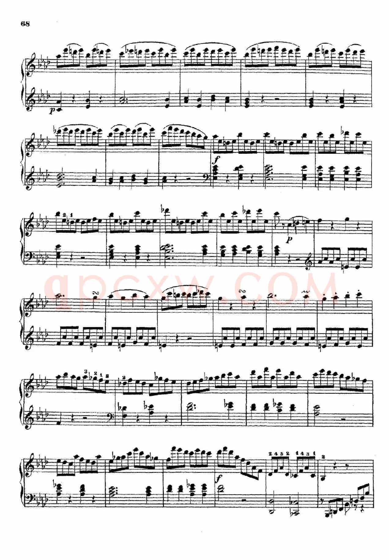 Piano Sonata No.4 in C Major Op.38(C大调第四钢琴奏鸣曲)