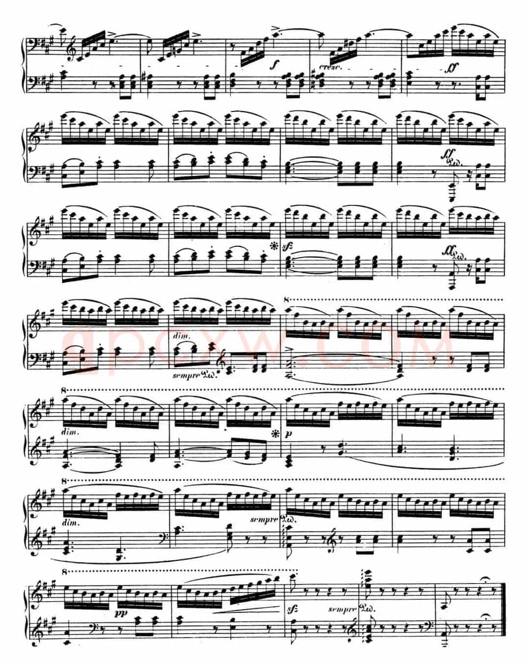 门德尔松无词歌Op.19（NO.3）