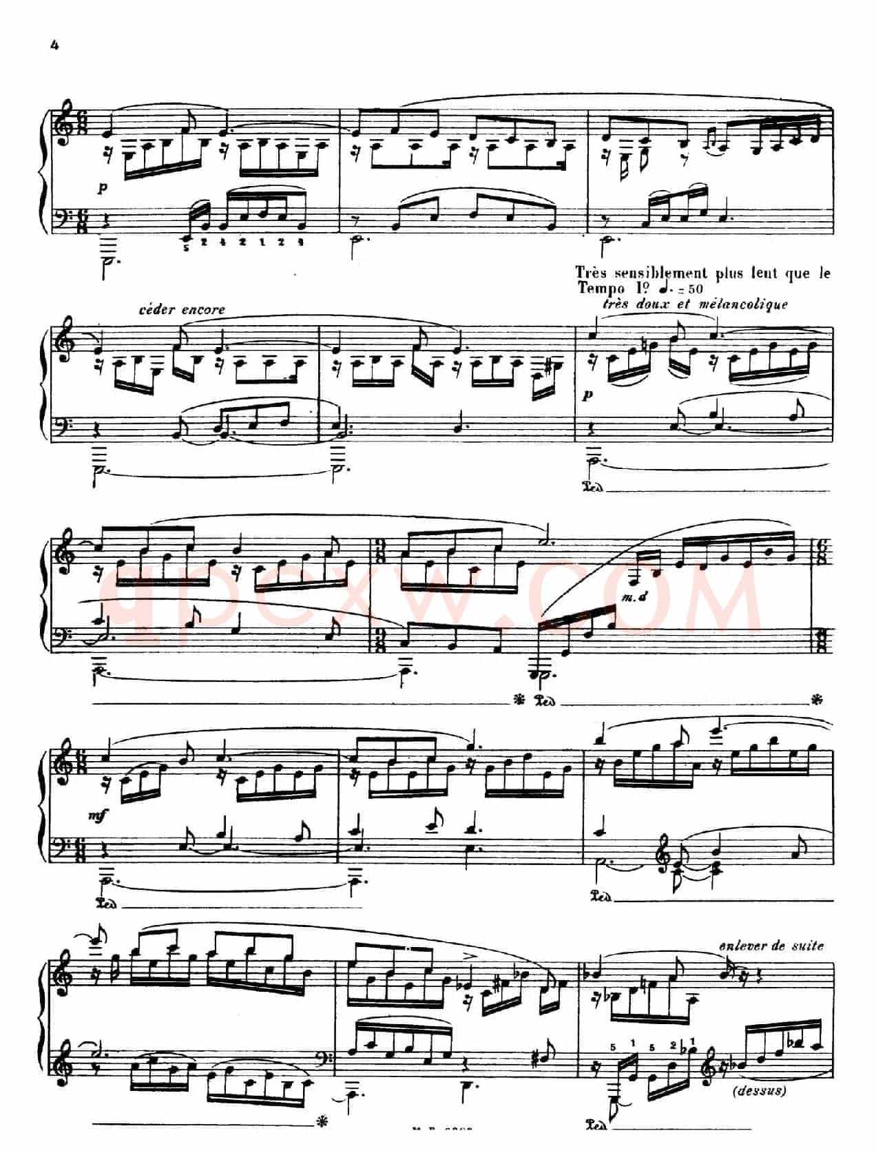 Intermezzo No.3 in A-flat Major(降A大调第三间奏曲)