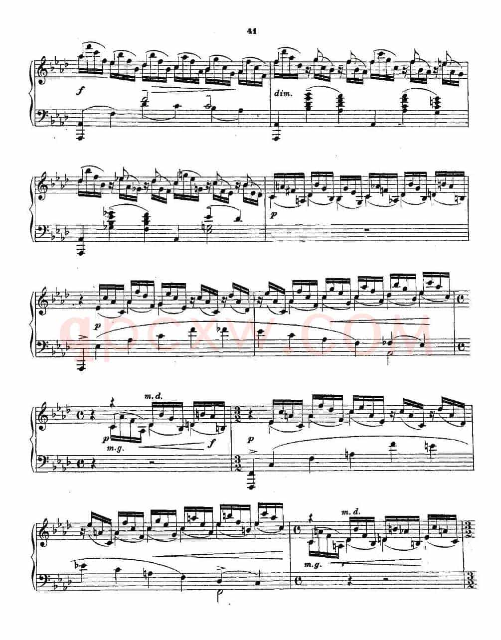 10首《前奏曲》之八（Rachmaninoff 10 Preludes, Op.23）