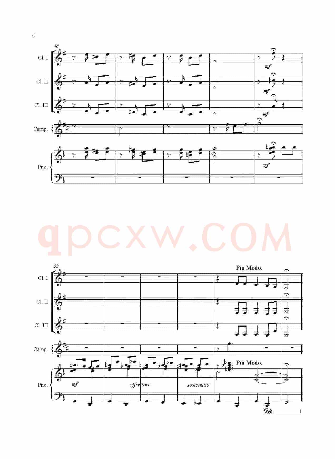 Rondo Caprichoso（单簧管三重奏）