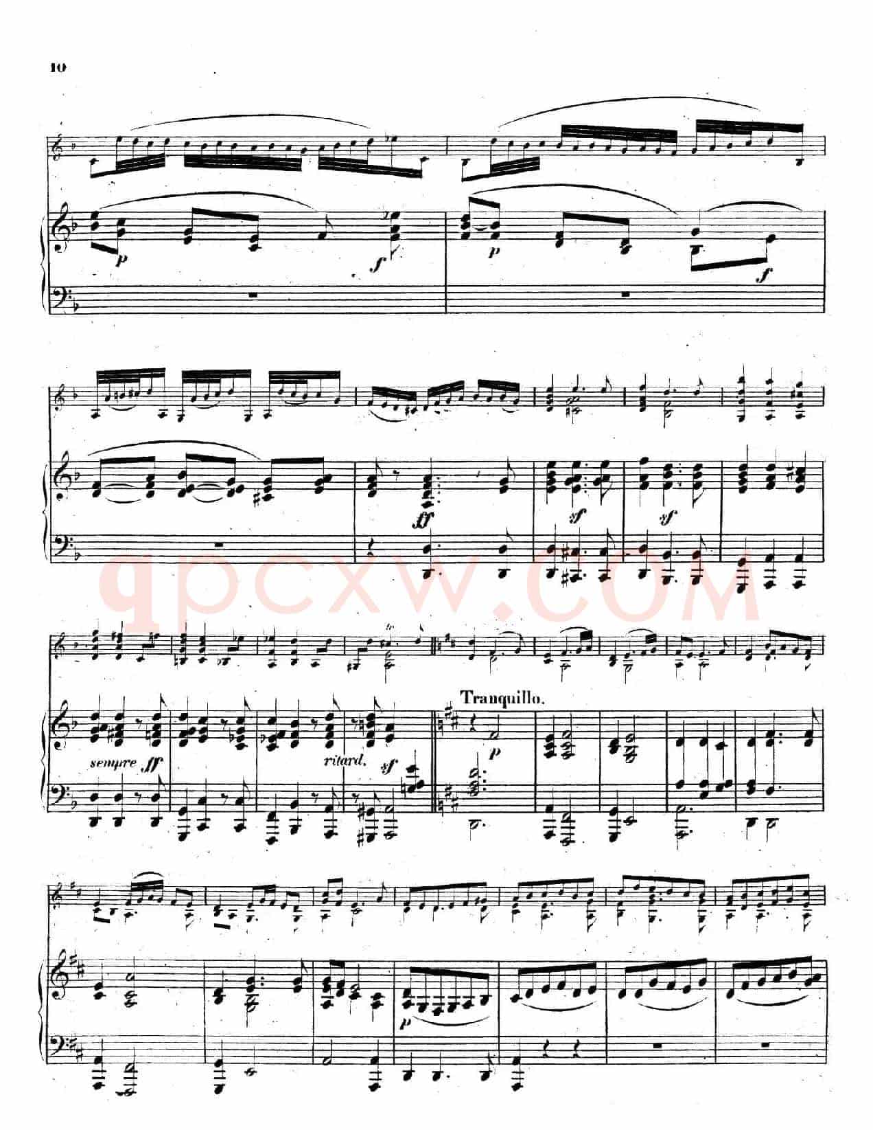 CHACONNE（恰空舞曲）（门德尔松改编版）