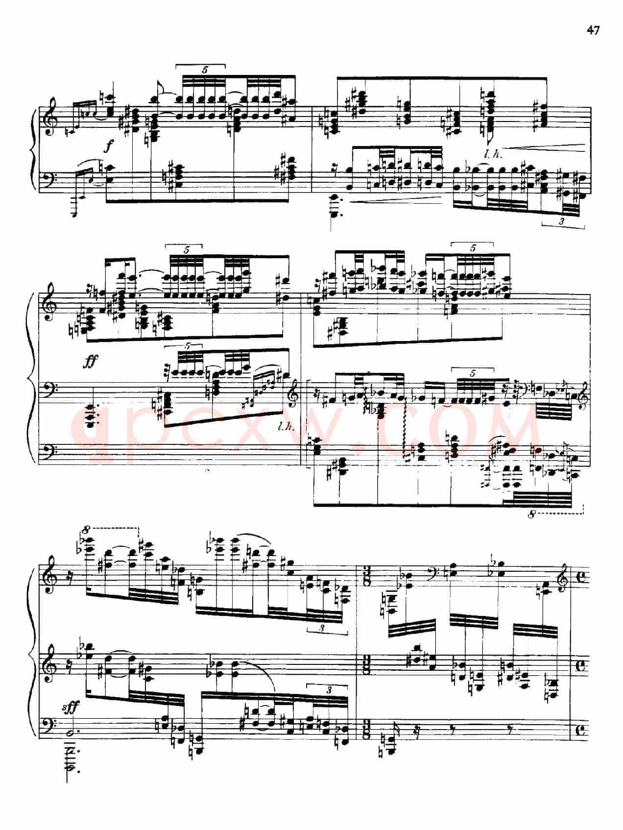 降e小调钢琴奏鸣曲 Op.26 v.3