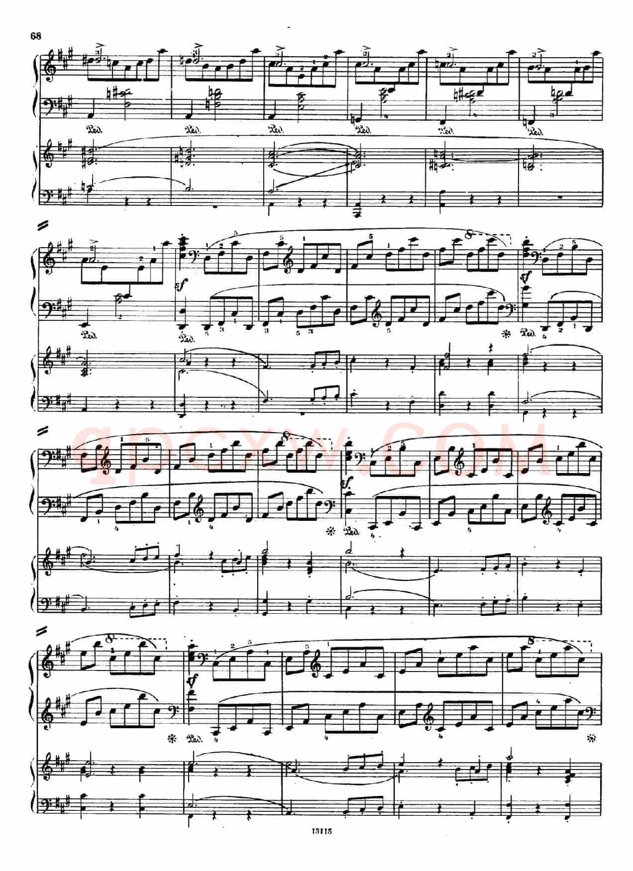 Piano Concerto in a Minor Op.54（a小调钢琴协奏曲·双钢琴）