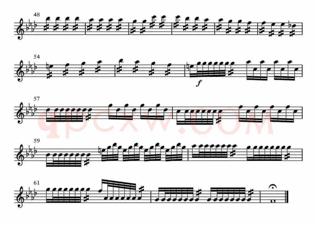 All parts of Winter（四季·冬天）（第一小提琴分谱）