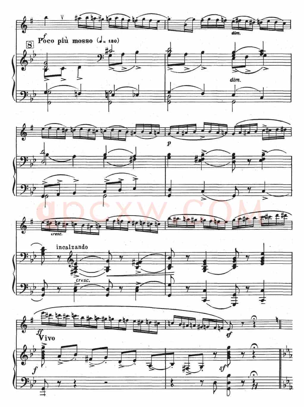 Glazunov Op.109（格拉组诺夫协奏曲Op.109）（萨克斯+钢琴伴奏）