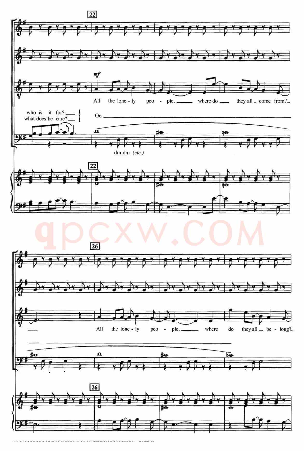 Eleanor Rigby（四重奏）