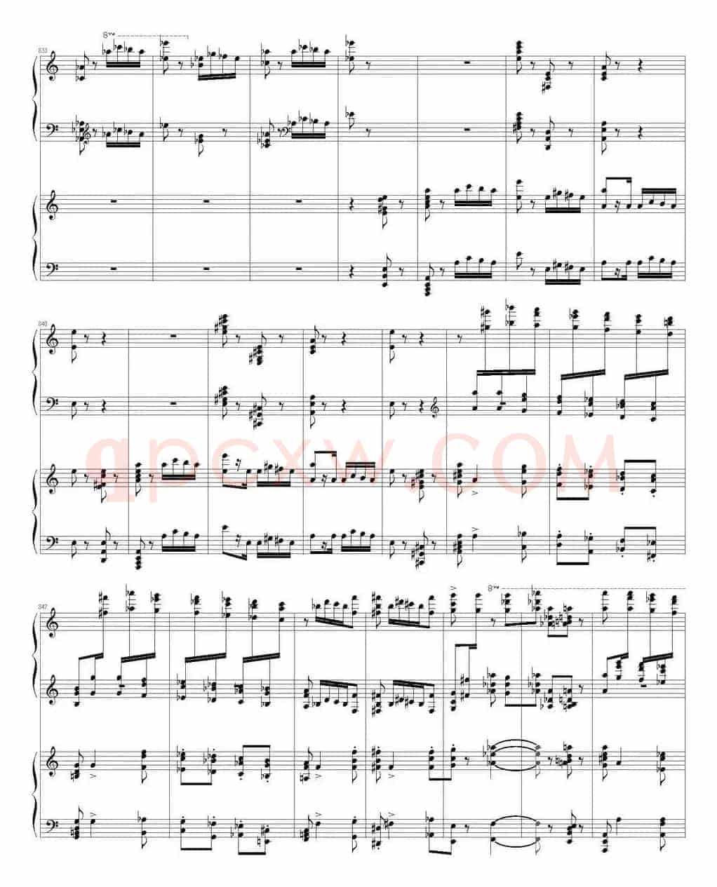 帕格尼尼主题狂想曲（Rhapsody on the theme by pagenini）