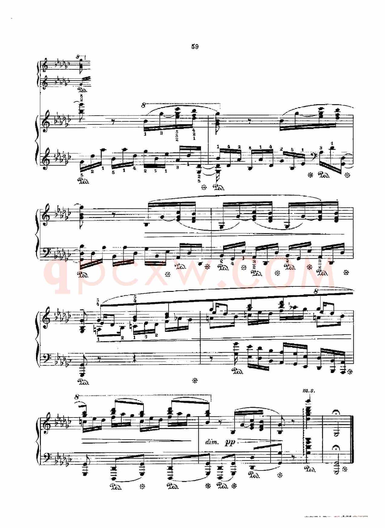 53首以肖邦练习曲为素材而作的练习曲(No.47)