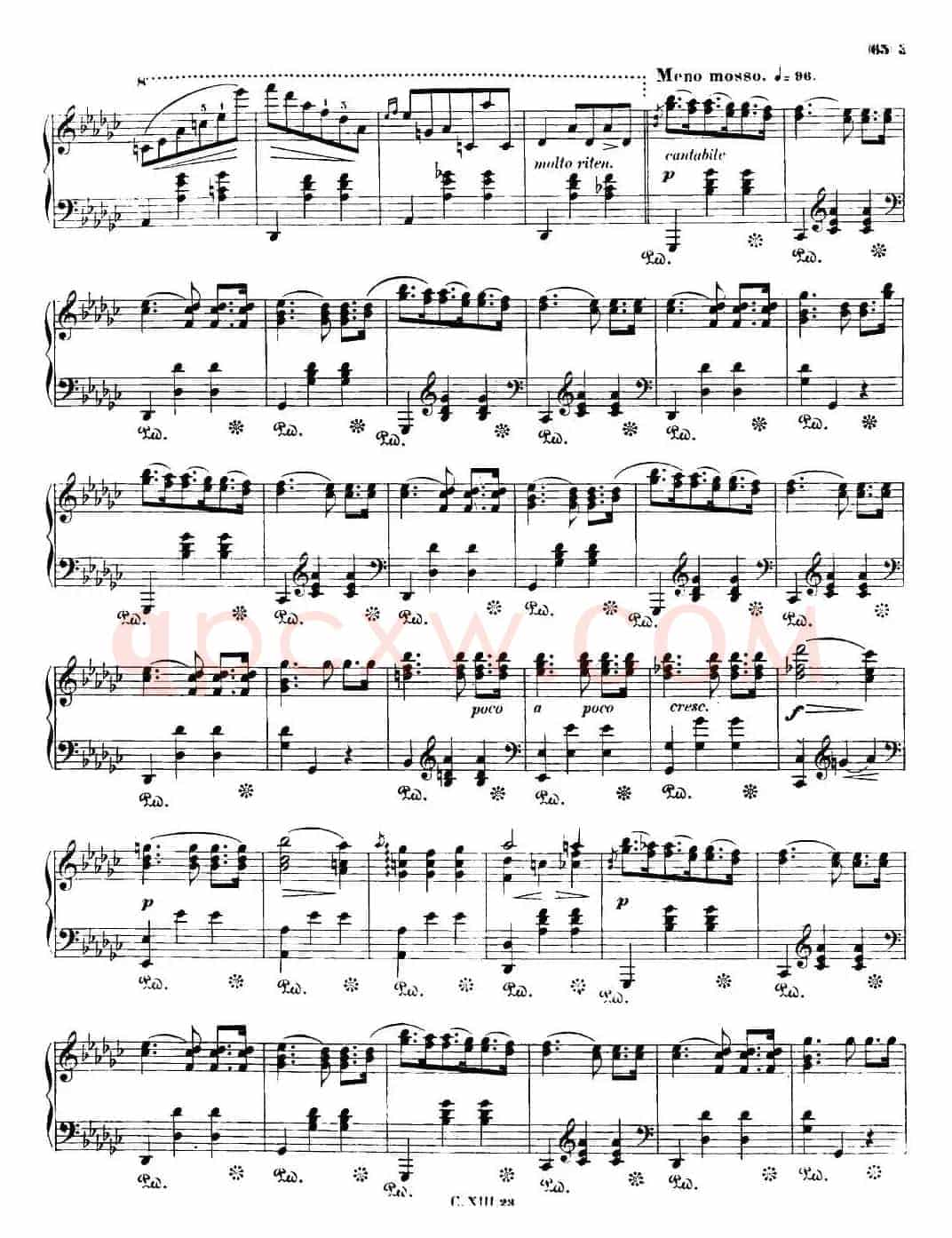 降G大调圆舞曲Op.70-1 