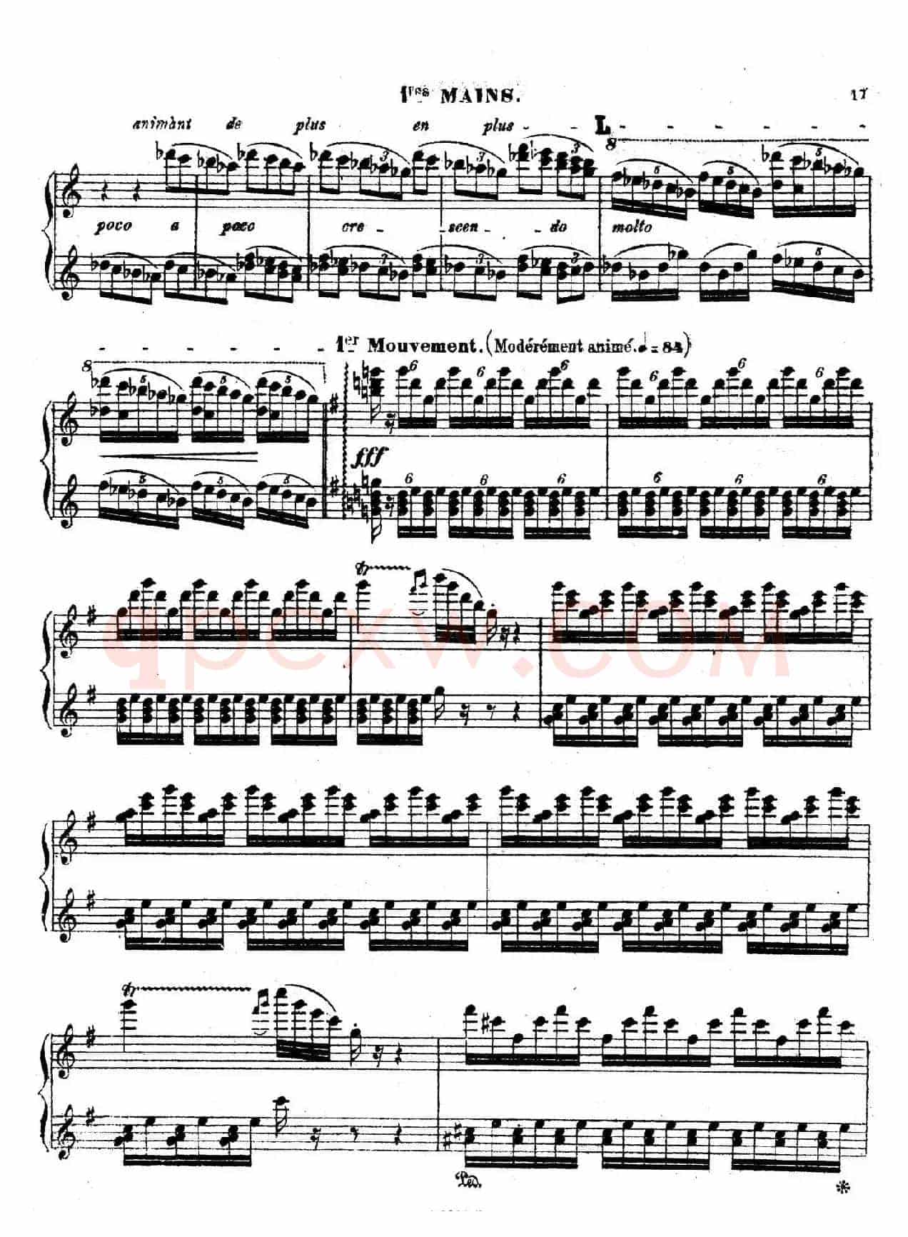 Symphony on a French Mountain Air Op.25（法国山歌交响曲·双钢琴·Ⅰ）