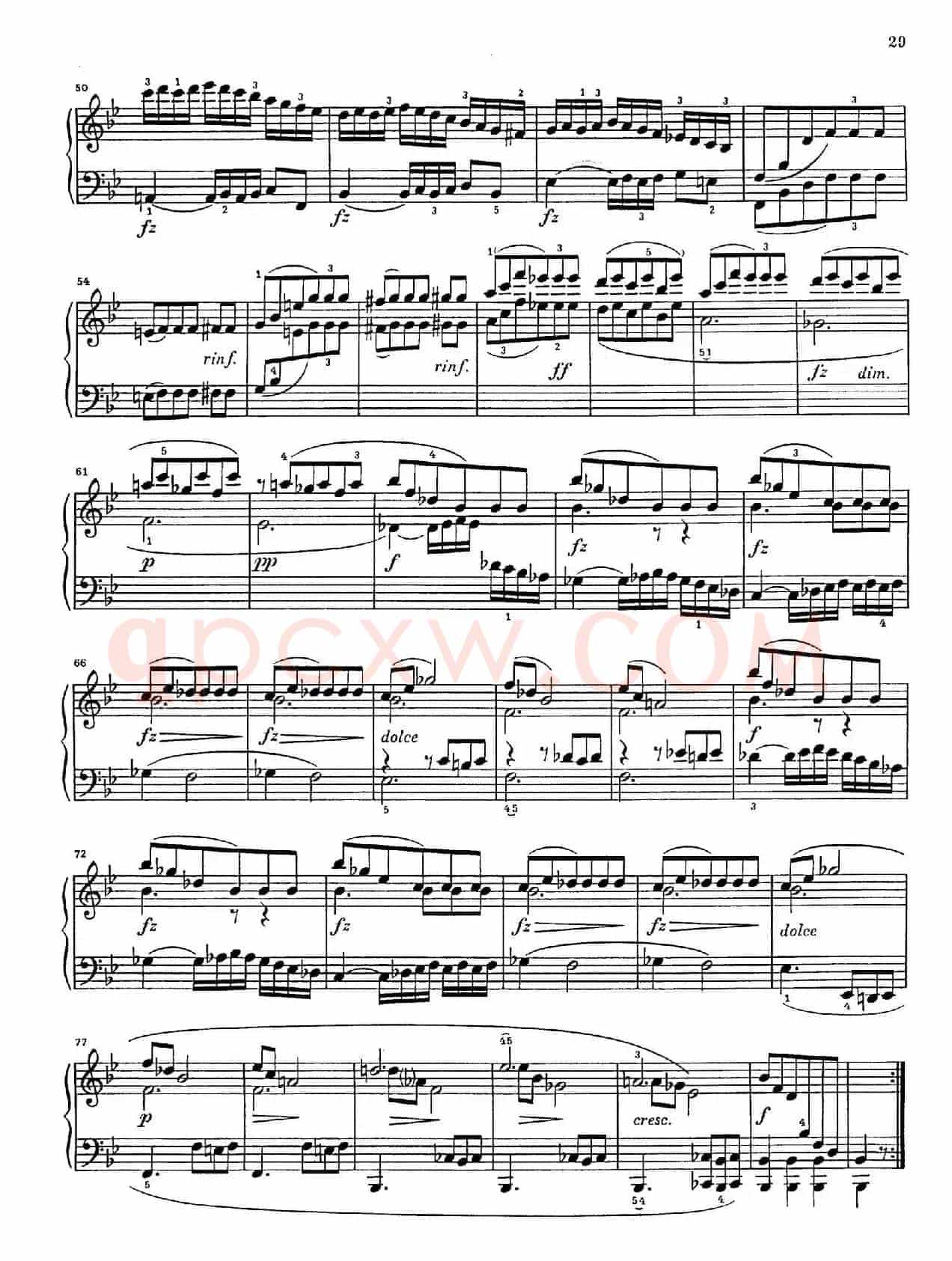 Sonata in g Minor Op.34-2(g小调钢琴奏鸣曲)