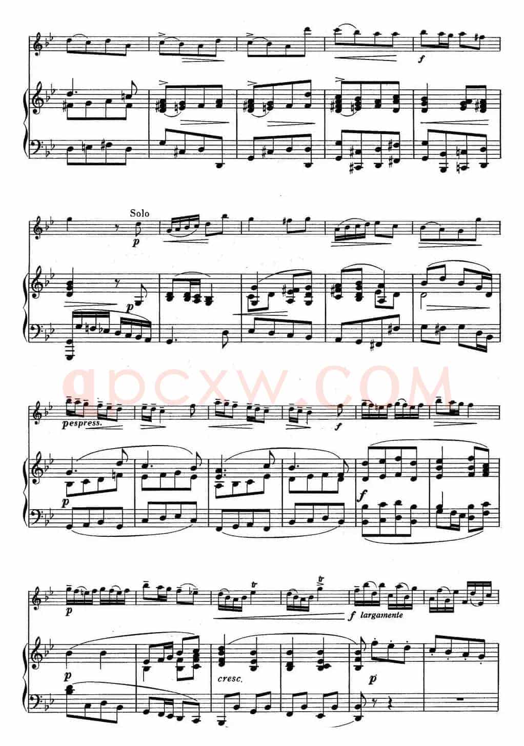 铃木小提琴教材第五册（Suzuki Violin School VOLUME 5)(小提琴+钢琴伴奏）