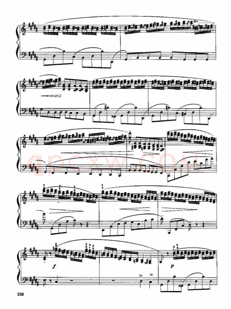 手风琴练习曲（肖邦作品25之6）