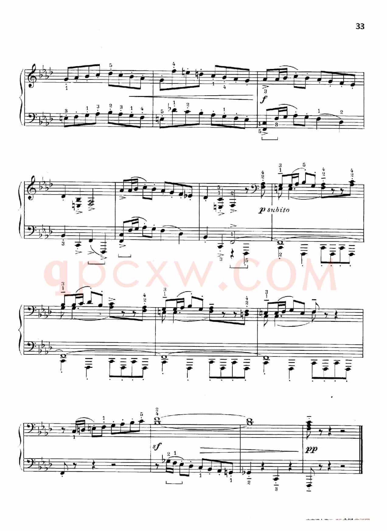 Thirty Pieces For Children Op.27(30首儿童钢琴曲 16—20)