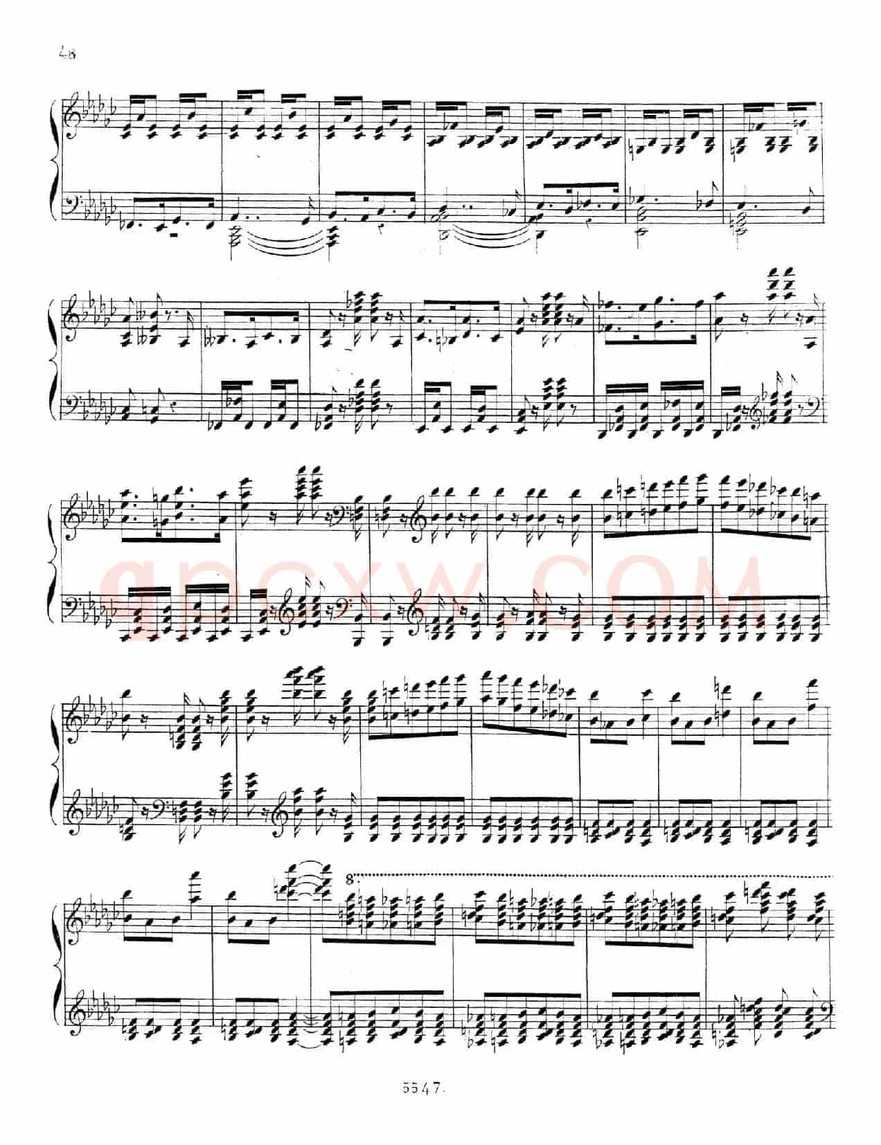 Trois Morceaux Dans Le Genre Pathétique Op.15(3首伤感小品·Ⅲ)