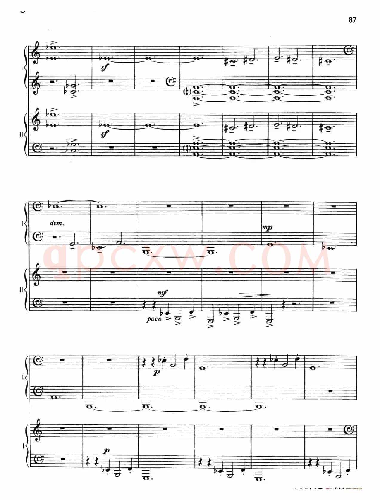The Planets Op.32（双钢琴）（行星·第六乐章 天王星—魔术师）
