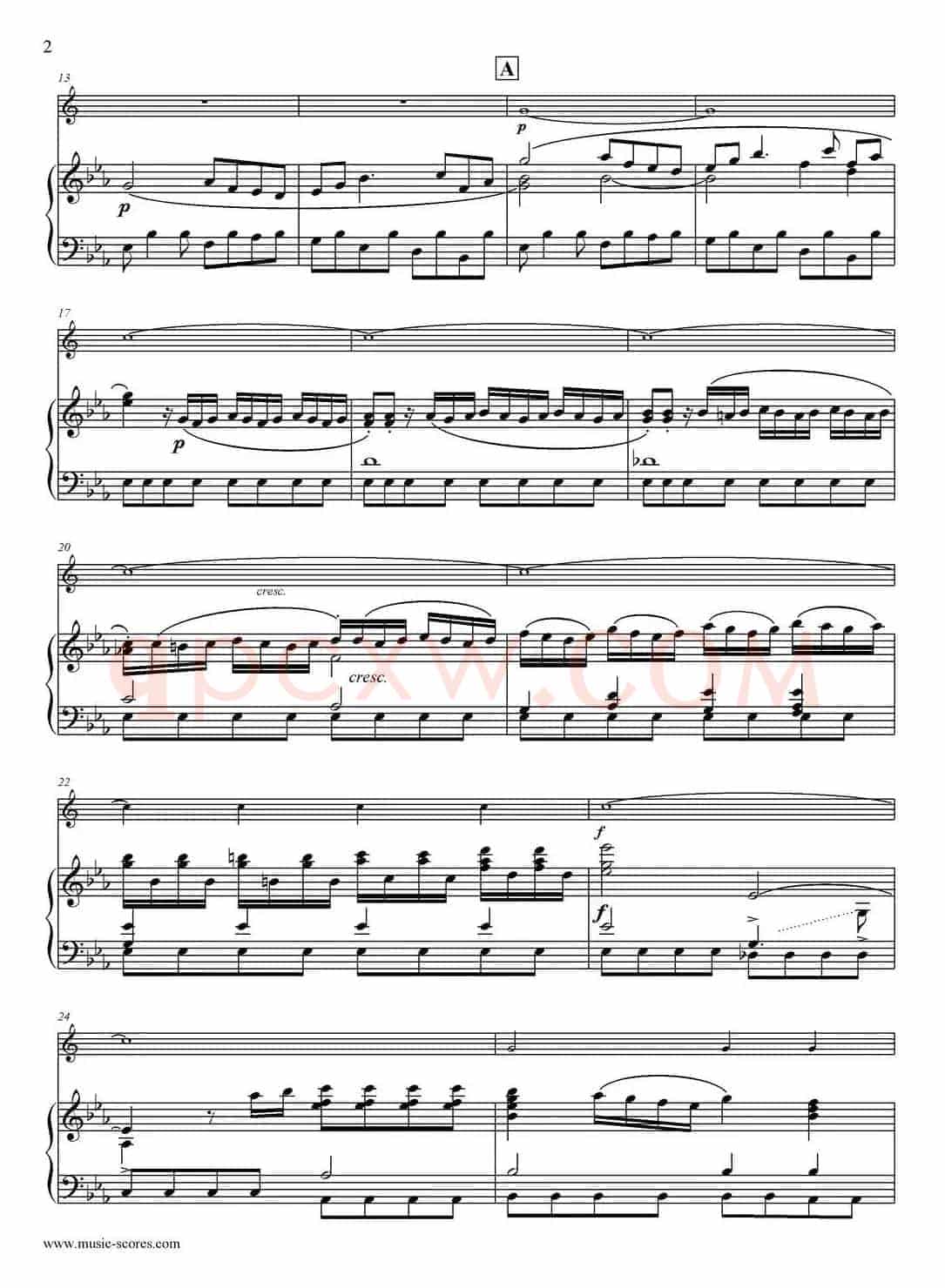 Mozart：Concerto KV495 No.4-1st（中音萨克斯+钢琴伴奏）