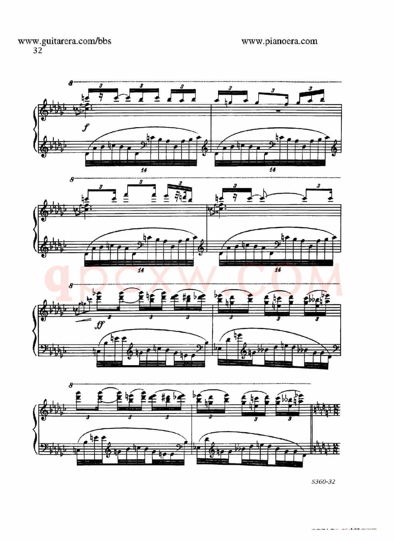 Fourth Piano Sonata S.360(第四钢琴奏鸣曲)