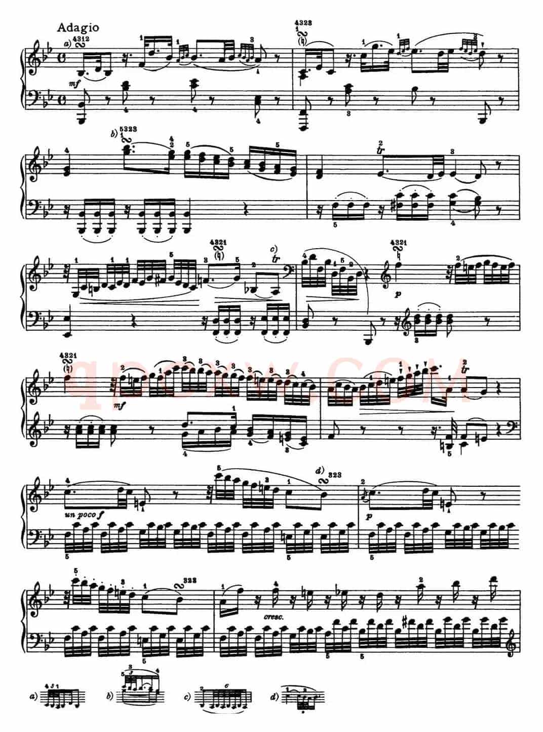 海顿 钢琴奏鸣曲 Hob XVI 29 in F major