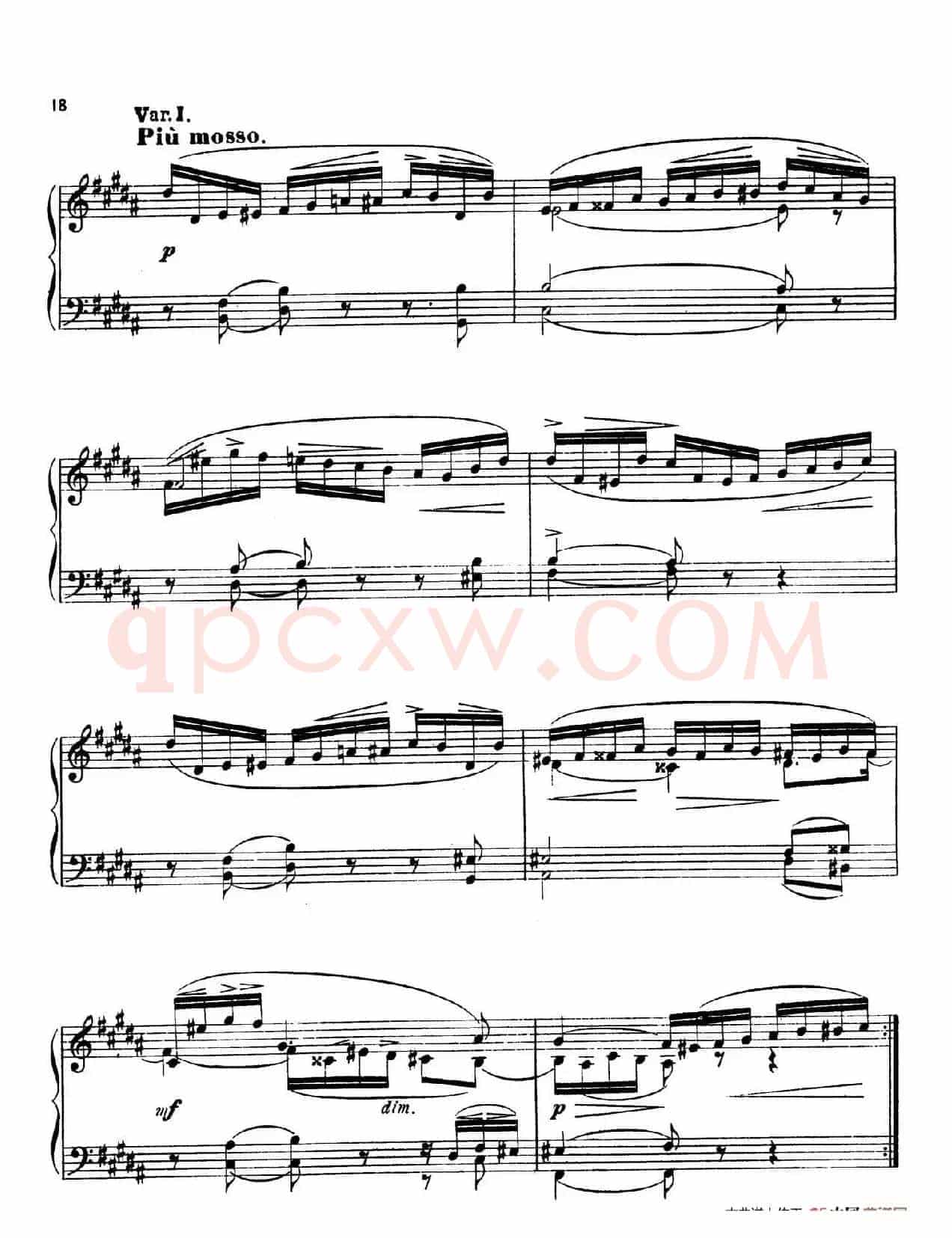 24 Characteristic Pieces Op.36(24首性格小品·23)