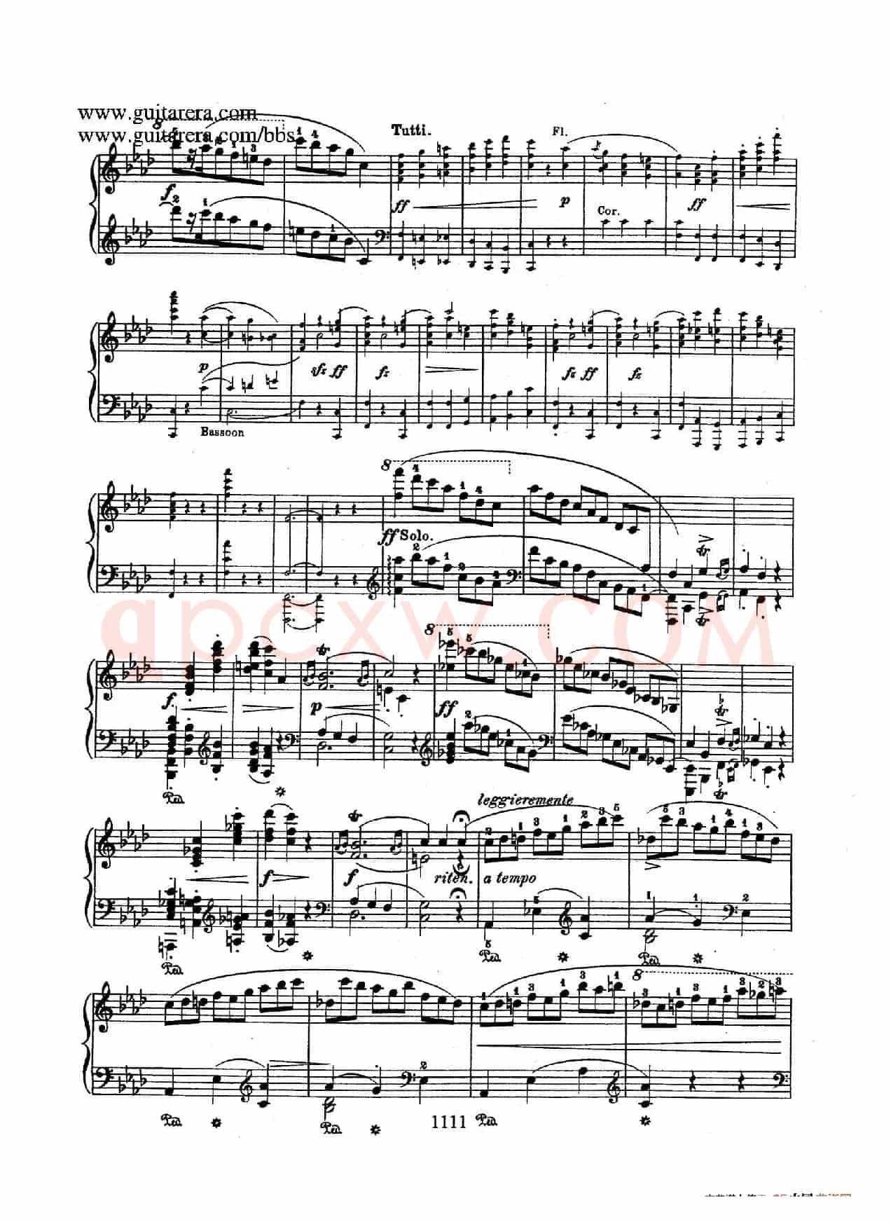 Piano Concerto No.2 in f Minor Op.21(f小调第二钢琴协奏曲·钢琴独奏版)