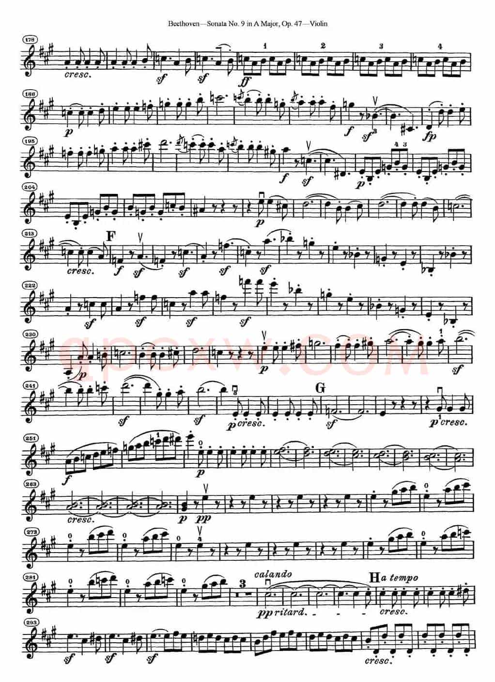 Violin Sonata No.9 in A Major Op.47