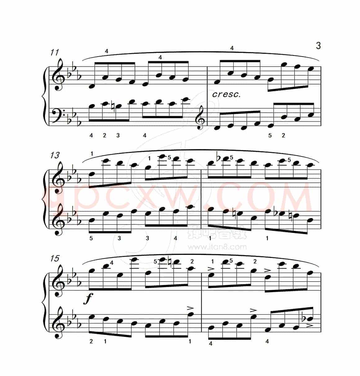 练习曲 27（克拉莫钢琴练习曲60首）